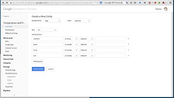 Access  Google Cloud Datastore from  Google Apps Script