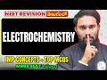 Electrochemistry NEET One Shot | IMP Concepts + Top MCQs | Chemistry | Telugu