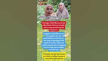 MENGEJUTKAN, POSTINGAN ZASKIA MECCA JADI KONTROVERSI#ojol #zaskiaadyamecca #beritaterkini #shorts