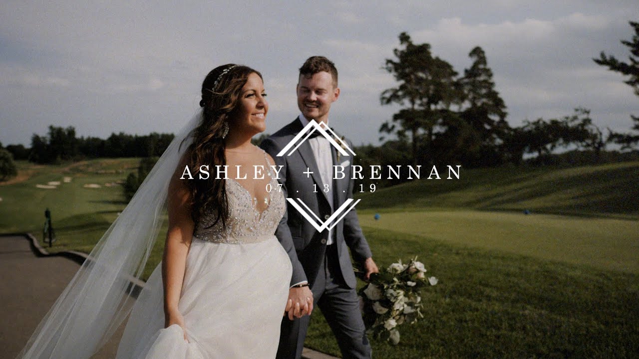 Ashley Brennan Emotional Wedding At The Hamilton Golf And