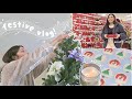 HOLIDAY PREP VLOG!❄️  Christmas decorating, baking, Bath &amp; Body Works and Target shopping!