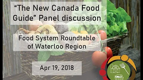 Update on Canada's Food Guide, with Public Health ...