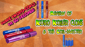 Review of Kuro Koiler clone - make micro coils in 60 seconds