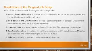 Resolving the Too Many Open Files Error in AWS Glue Jobs