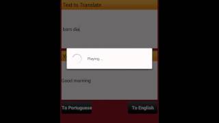 Portuguese English Translator screenshot 2