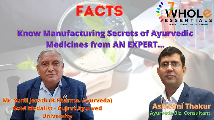 #Manufacturing of #AyurvedicMedici...  Revealed by...