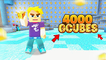 Ik heb 4000 GCubes gekregen in de Mining Update! | Blockman Go Bedwars
