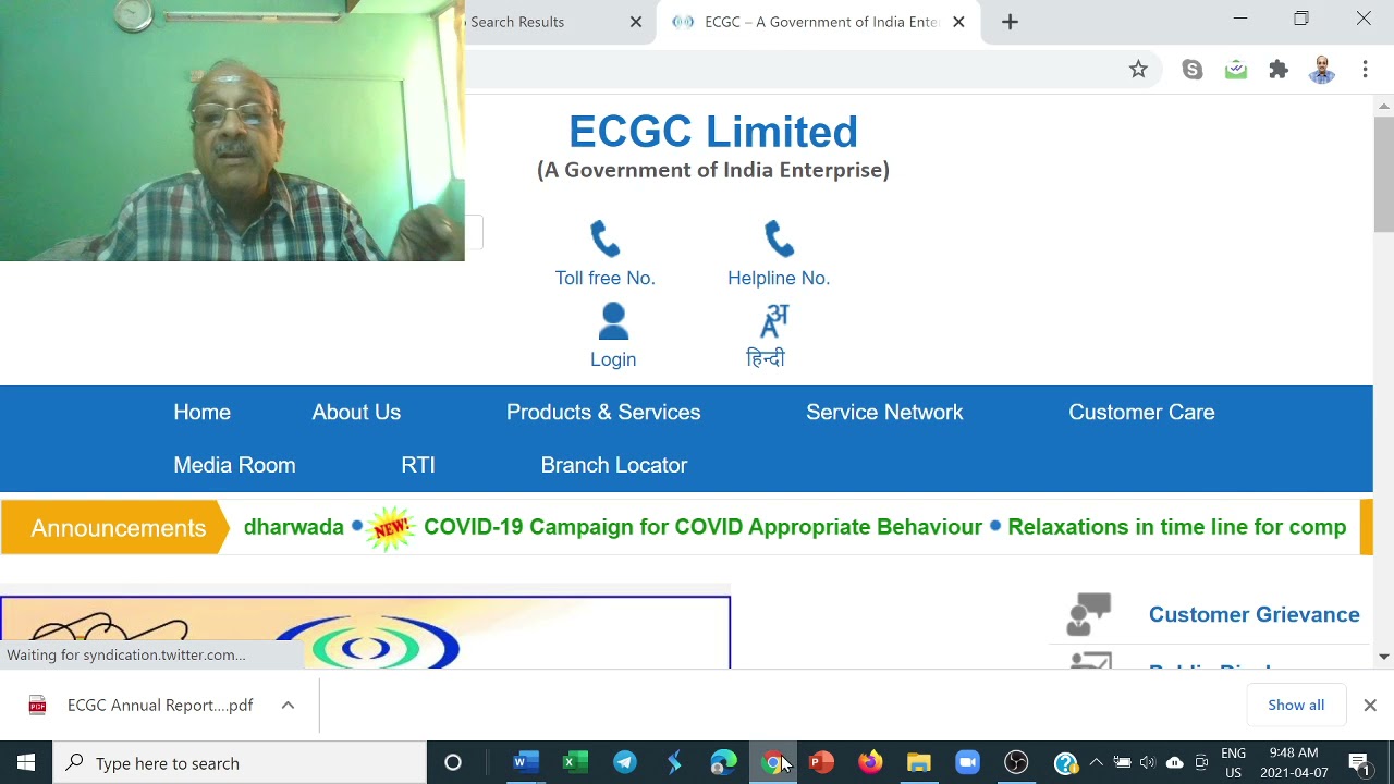 E.C.G.C. PO MOCK INTERVIEW  ---