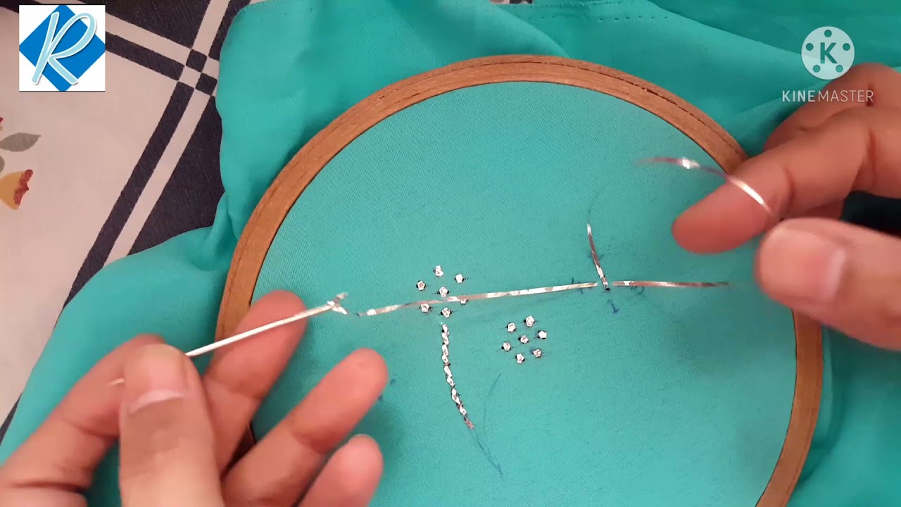 Muqaish Work //Kaamdani Work//Kaamdani Dot//Chunn #StitchingwithrubinaAijaz