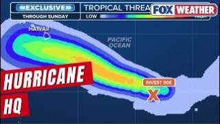 Invest 90E Puts Hawaii Back On Alert While Hurricane Lala Surges In The Pacific