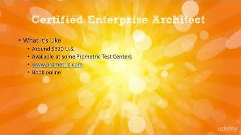 Part 2 Certified Enterprise Architect Certification Training : Details of the Exam