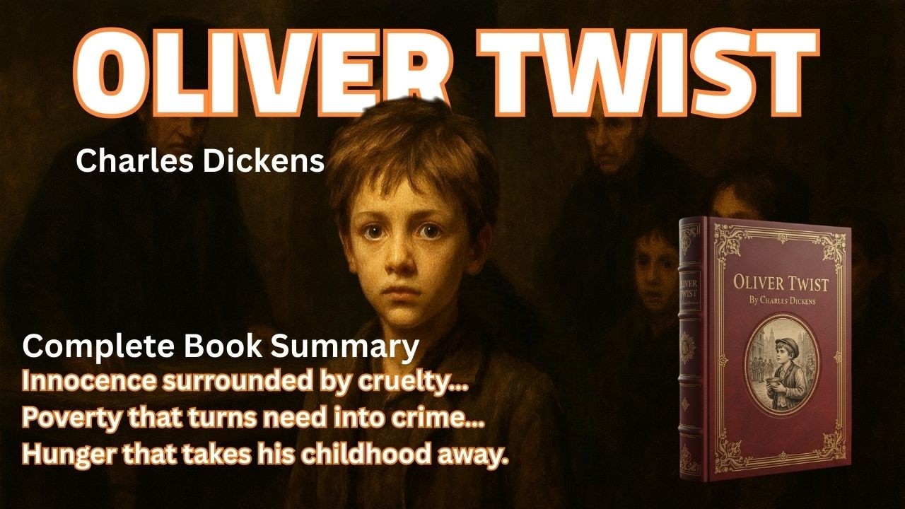 Oliver Twist by Charles Dickens | Complete Book Summary in 9 Minutes