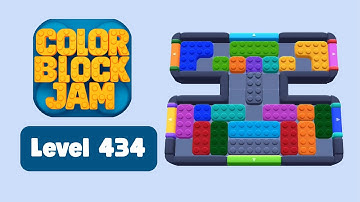Color Block Jam Level 434 Solution Walkthrough