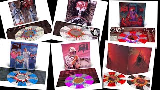Death : unboxing of the 2020 pinwheel with splatter vinyl reissues !