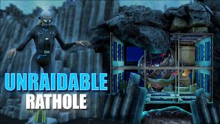 I built an INSANE UNRAIDABLE Rathole on ARK's Most Populated Server!