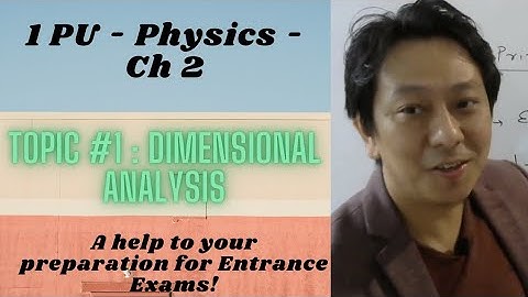 Principle of Homogeneity of Dimensions