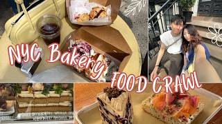 nyc bakery tour | eating my way through east village | must try new york city bakeries | food crawl