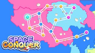 Space Conquer: State Connect Mobile Game | Gameplay Android & Apk screenshot 3