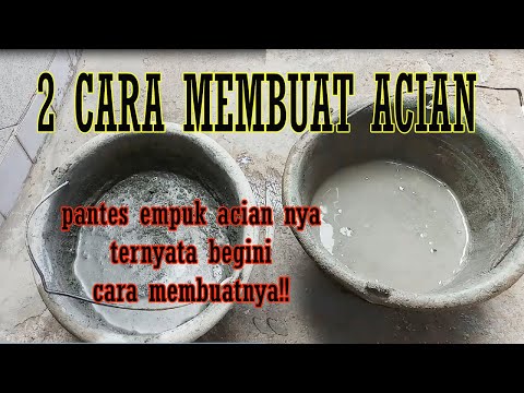 Video: Bagaimana Mencairkan Simen? Cara Mencairkan Campuran Pasir Di Rumah, Bagaimana Melakukannya Sendiri, Bagaimana Menguli Dengan Betul