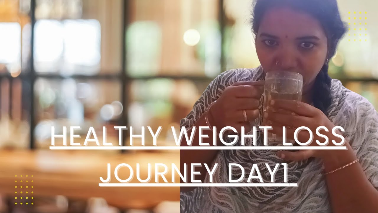 30 days healthy weight loss journey || 1st day successful - YouTube