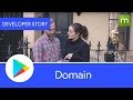 Android Developer Story: Domain increases installs by 44% with Material Design and Google Play services