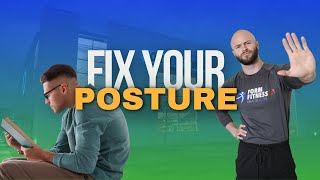 Quick Hack To Fix Your Bad Posture (At Home or Gym)