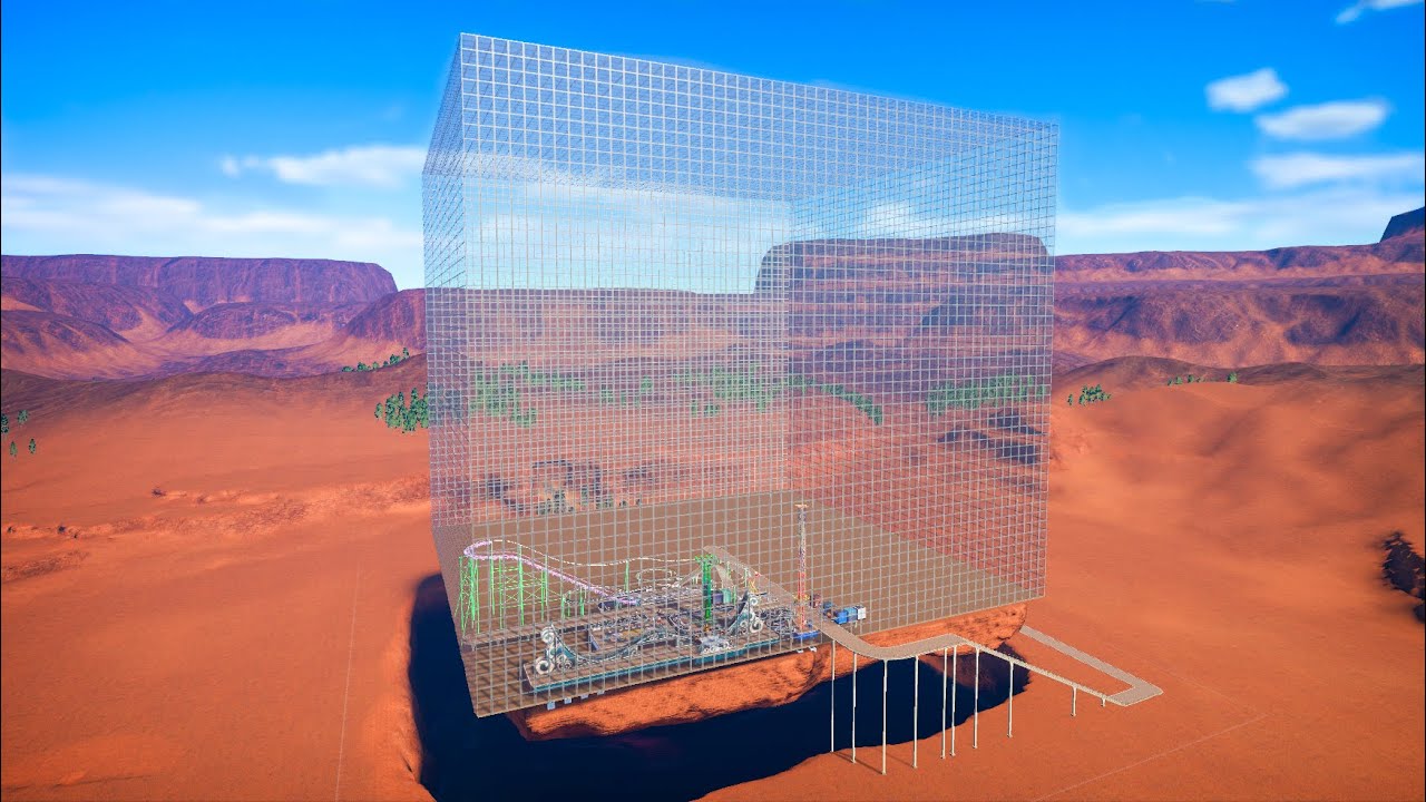 Planet Coaster - We started building a theme park inside of.... THE ...