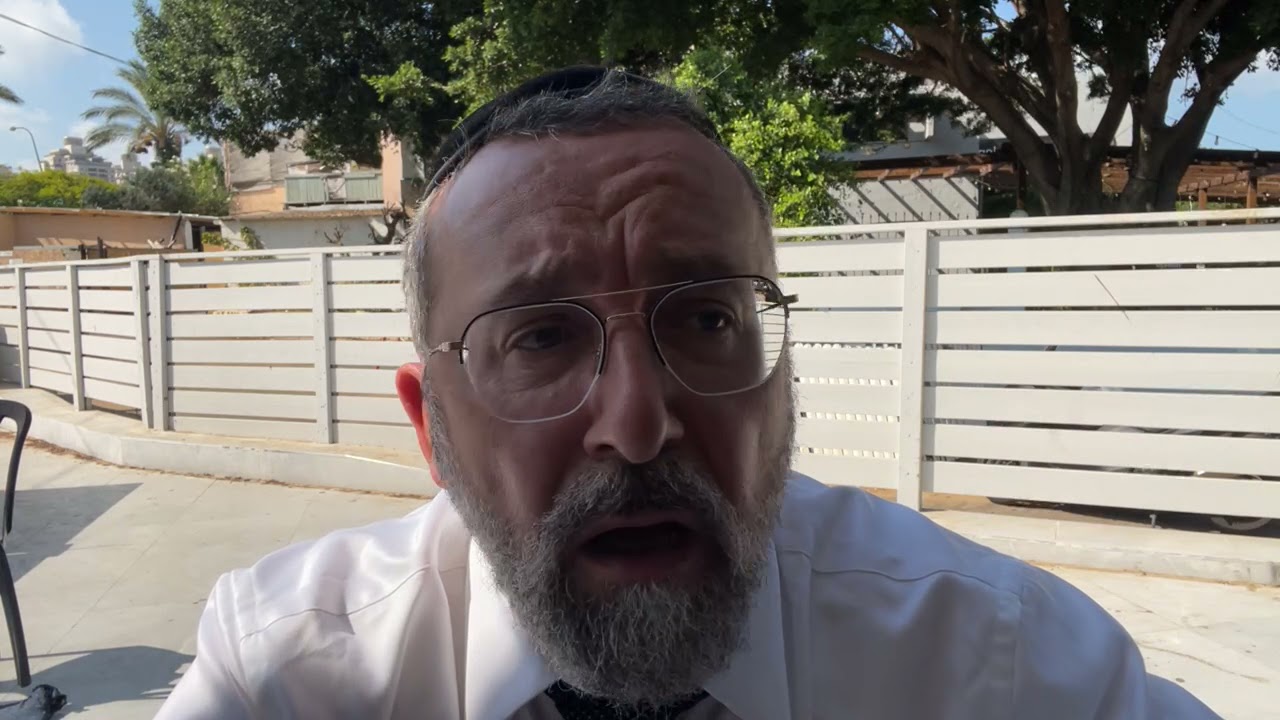 Rav Itshak Cohen : ""RÉPARE TA VIE AVEC UN MERCI  "