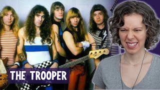 Vocal Coach reacts to Iron Maiden's "The Trooper"