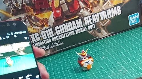 Behind The Scene Gundam Heavyarms HG Stop Motion Build
