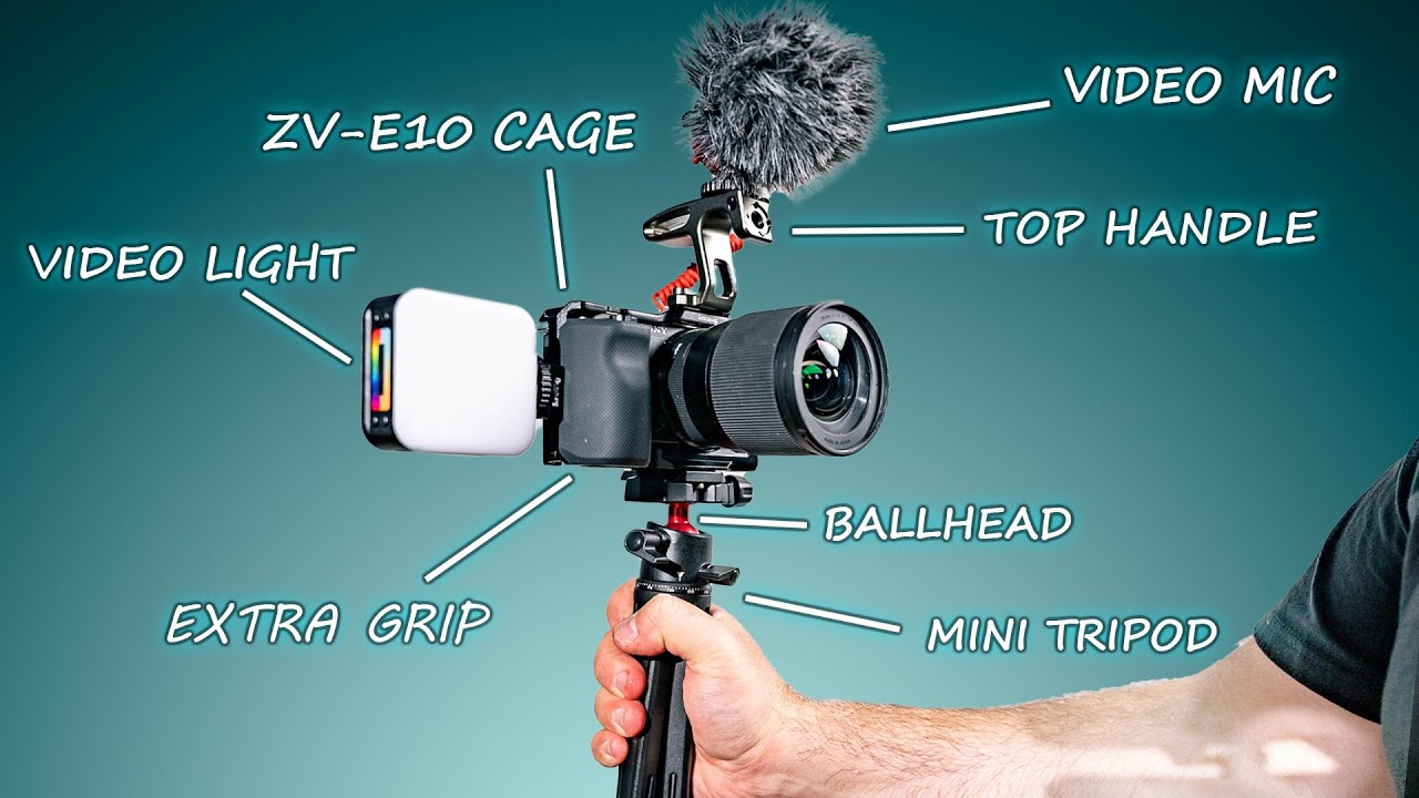 Camera Setup Guide For Vlogging With The Sony ZV-E10, Sony