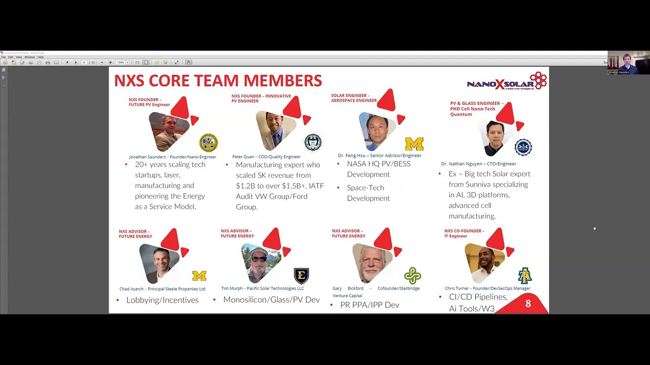 NXS Technologies   Pitch Deck - 5 minute Pitch.