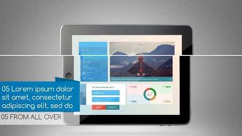 App & Web Promotion After Effects Template