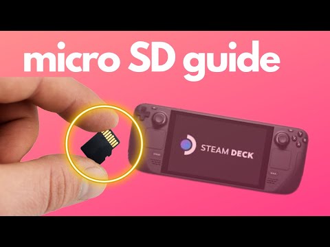 How to Install and Format a Micro SD on SteamDeck + Which Card to Buy