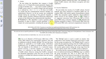 IEEE 2015 NS2 CONTRIBUTORY BROADCAST ENCRYPTION WITH EFFICIENT ENCRYPTION AND SHORT CIPHERTEXTS
