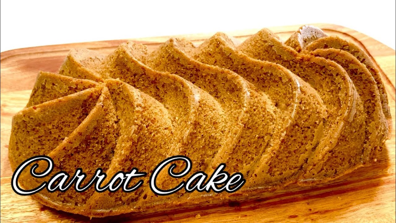 Soft and moist Carrot Cake Recipe