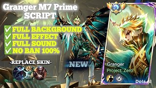 !! Skin Script !! Granger M7 Prime || No Password || Latest Patch 2026 ||