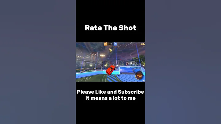 Rate The Shot #rocketleague #clips #rl #viral #fyp #gaming  #rlcompetitive #rocketleaguehighlights