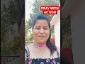 don't just Pray, pray with action 😊 be part of my team 🤗 #forevergrateful #motivation