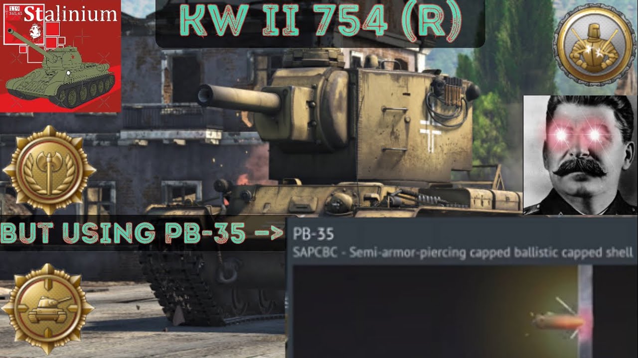 KW II 754 (r) Using PB-35 Warthunder #warthunder #gaming #gaijin # ...