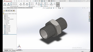 Nipple Joint in solid work