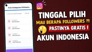Cara Menambah Followers Instagram Gratis 2025 Permanen Akun Aktif Indonesia