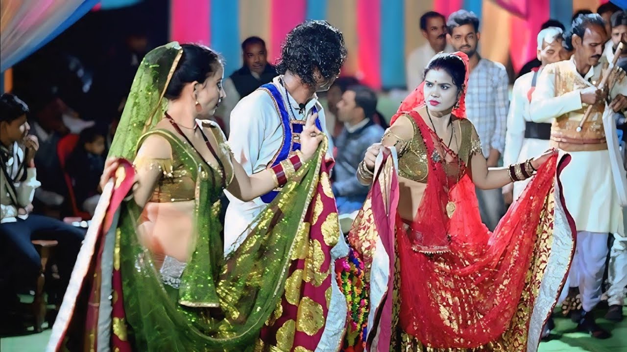 लाज राखो भवानी तोरे पाऊं परे जवाबी राई मुकाबला गायक हरनाम सिंह नरवरिया गीता देवी 