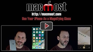Use Your iPhone As a Magnifying Glass (#1236)
