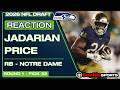 REACTION: Seattle #Seahawks Select Jadarian Price (RB, Notre Dame) | Seattle Sports | 2026 NFL DRAFT