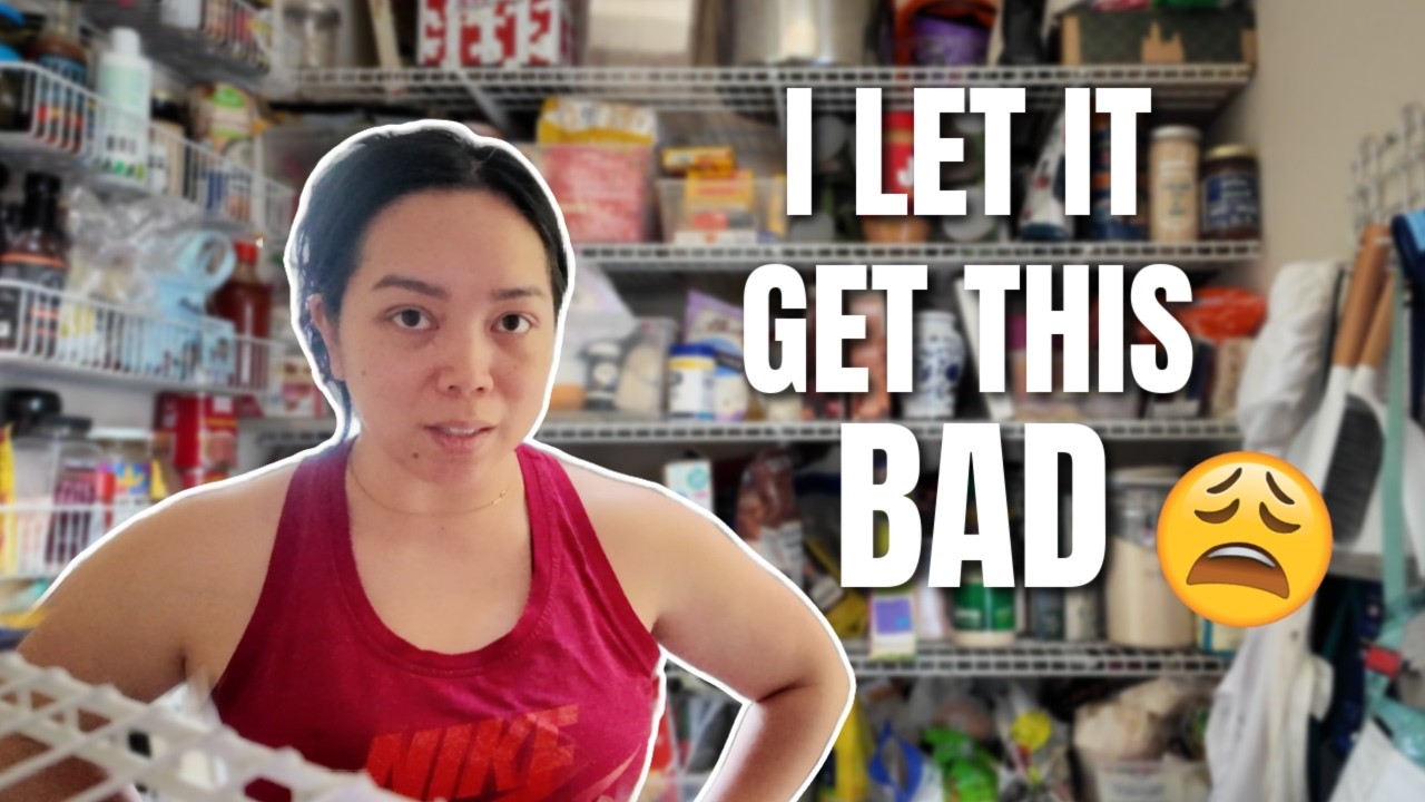 I FINALLY cleaned out my embarrassing pantry 😅 - @itsJudysLife
