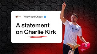 A statement on Charlie Kirk