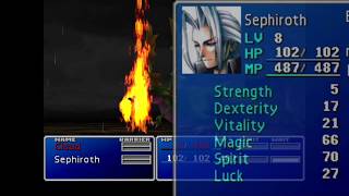 I played FF7 randomizer