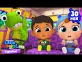 Las ruedas del autobús dinosaurio 🦖 Caricaturas infantiles | Moonbug en Español - Little Angel