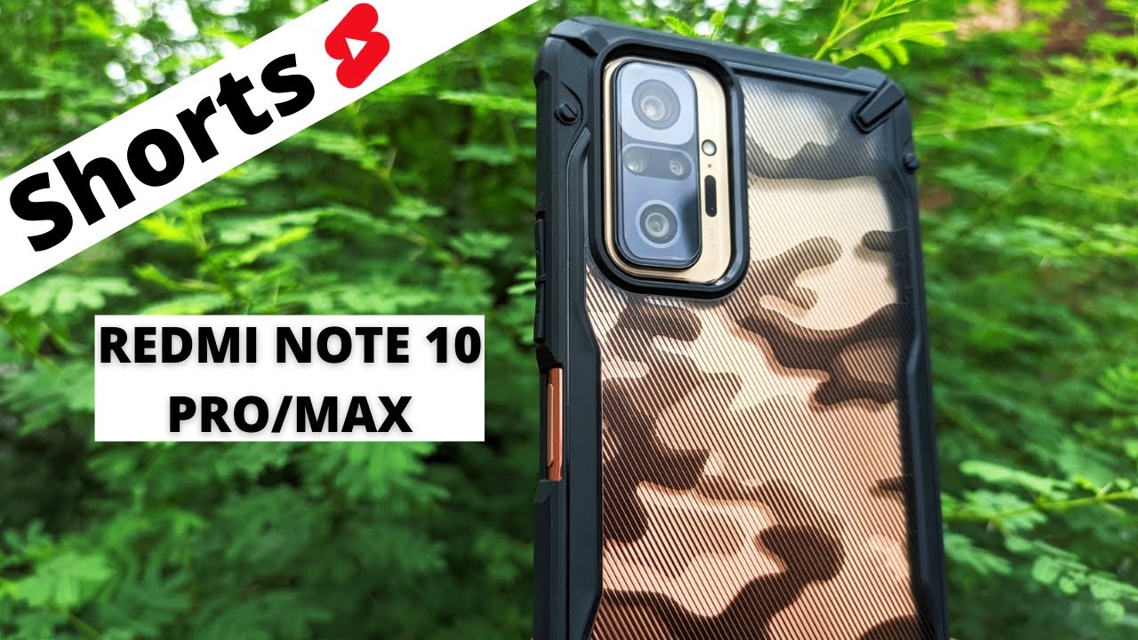 Redmi Note 10 Pro Ringke FusionX Cover 